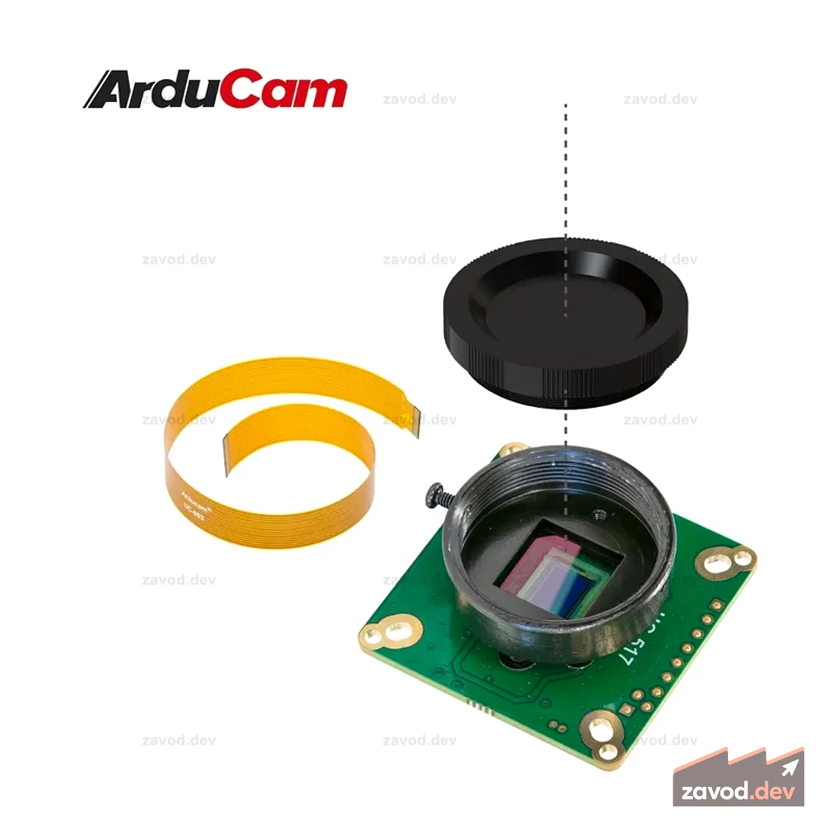 Arducam IMX477 12.3 Jetson Nano/Xavier NX/Raspberry Pi Вычислительный модуль HQ-камера
