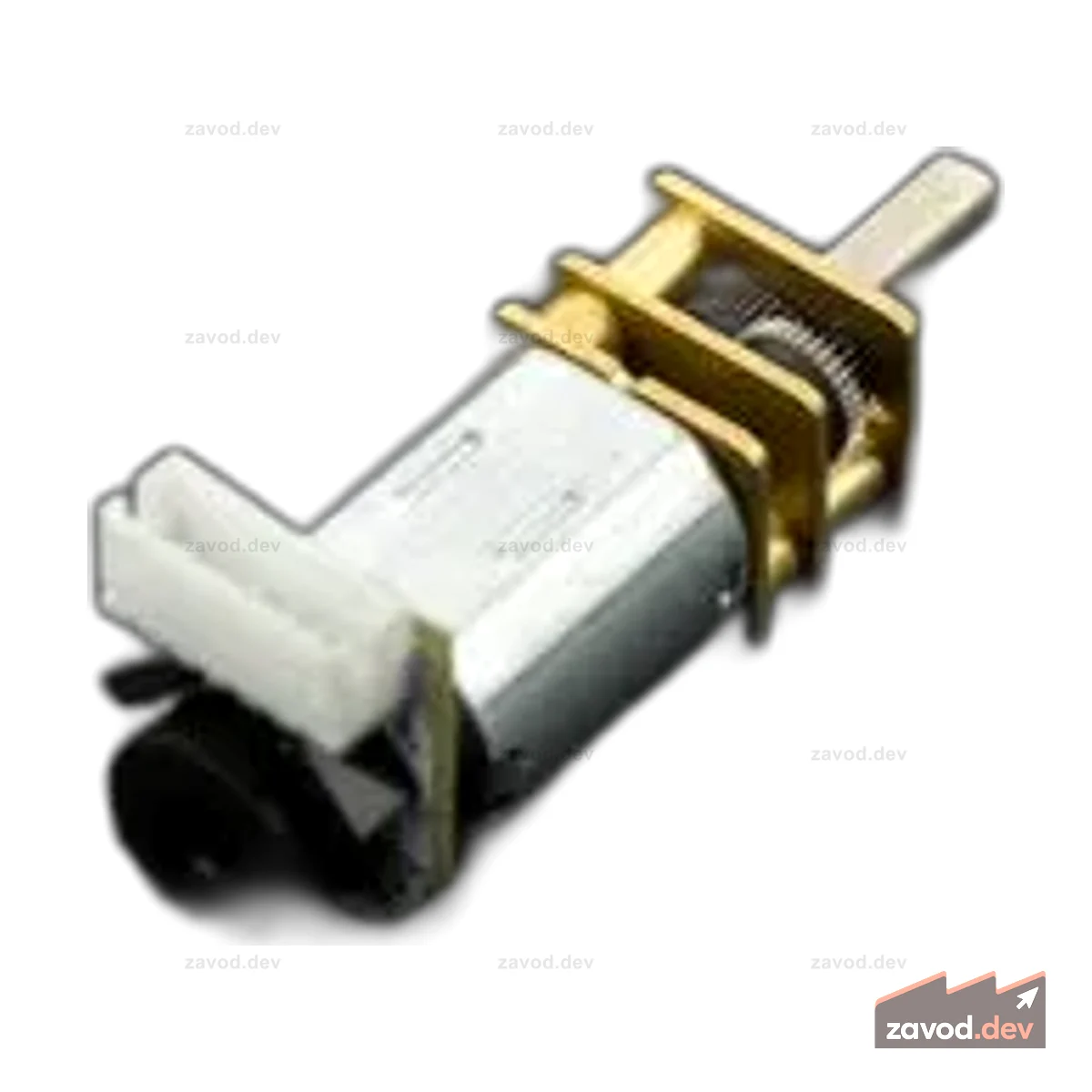 Мотор-редуктор Micro Metal с энкодером - 6 В, 52 об/мин, 298:1