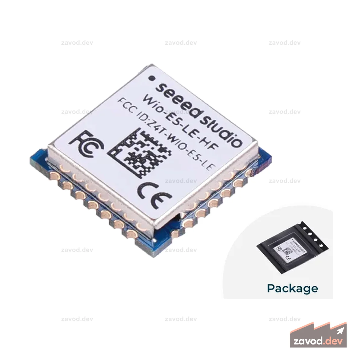 Беспроводной модуль Wio-E5-LE (оптический) — STM32WLE5JC, встроенные ARM Cortex-M4 и SX126x, поддержка LoRaWAN на EU868 и US915