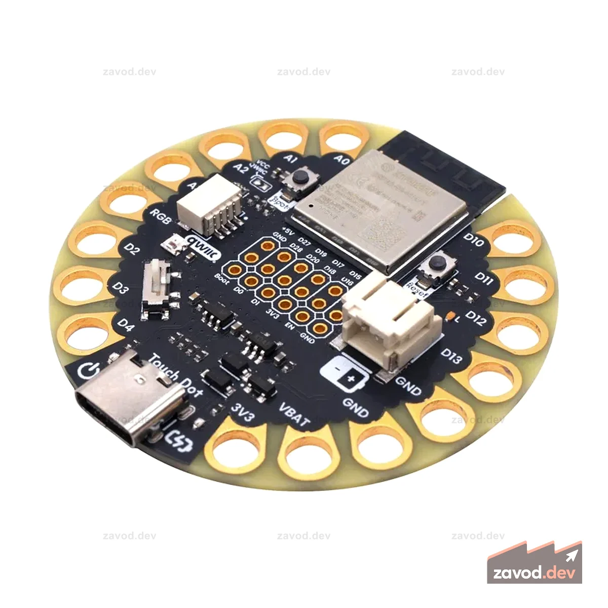 UNIT Touchdot ESP32-S3 Макетная плата