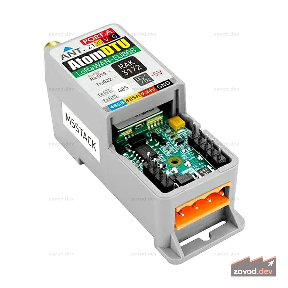 База Atomic DTU LoRaWAN — EU868