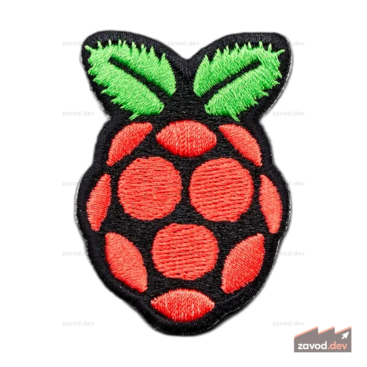 Нашивка со значком навыков Raspberry Pi