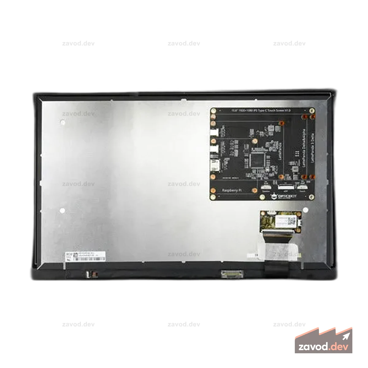 15,6-дюймовый сенсорный экран IPS Type-C 1920x1080 и дисплей для одноплатного компьютера Raspberry Pi/LattePanda/Jetson Nano
