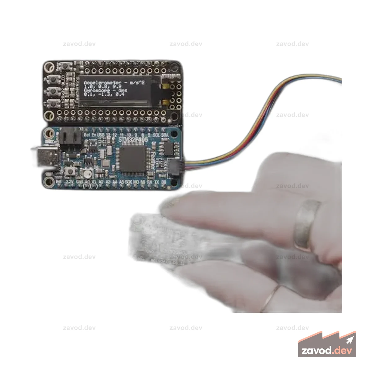 Adafruit ISM330DHCX - 6 DoF IMU - Акселерометр и гироскоп
