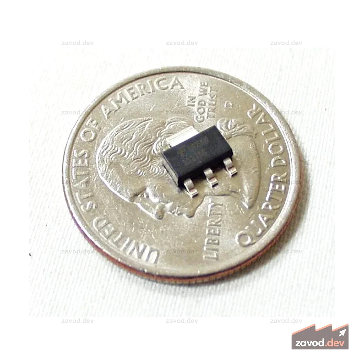 Регулятор напряжения - регулируемый LM1117 SMD
