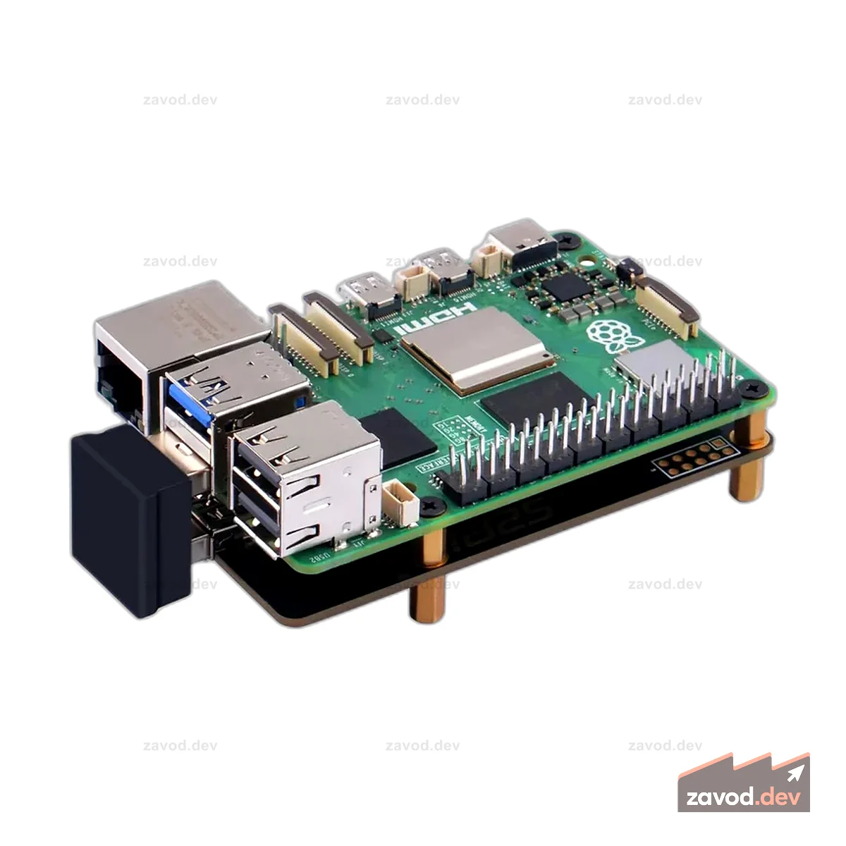 52Pi M.2 NVME SSD USB-адаптер для Raspberry Pi 5