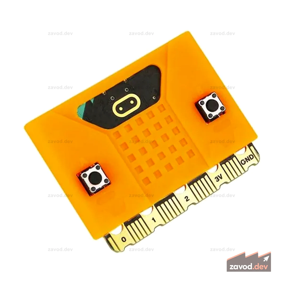 Силиконовый чехол Micro:bit, совместимый с платой V1.5/V2 - оранжевый