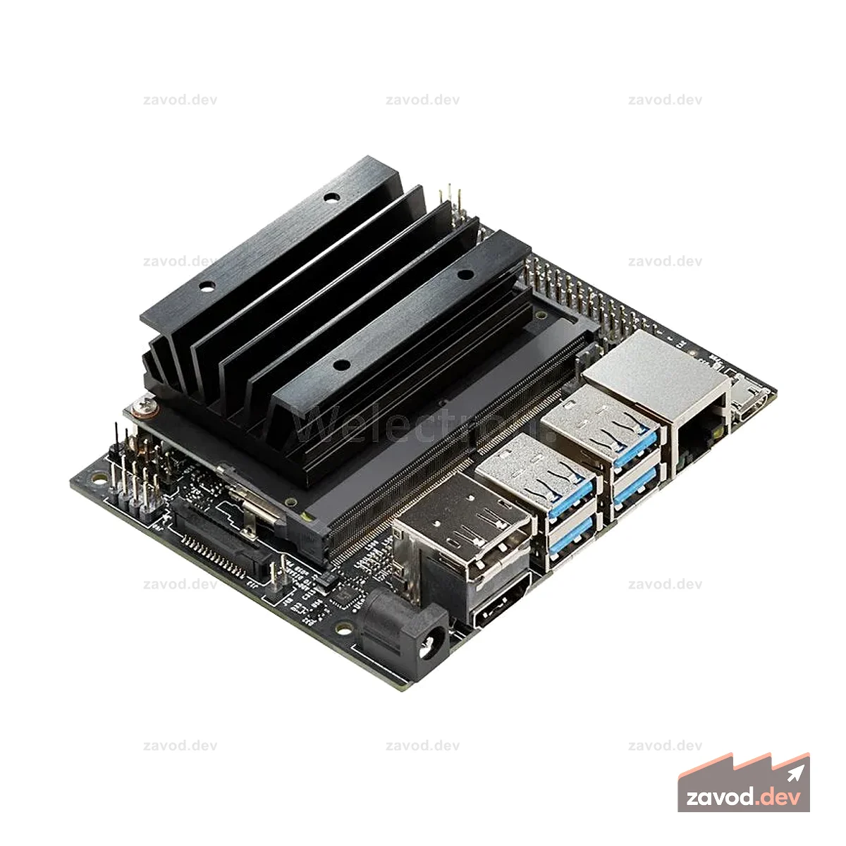 Комплект разработчика NVIDIA Jetson Nano 4 ГБ (A02)