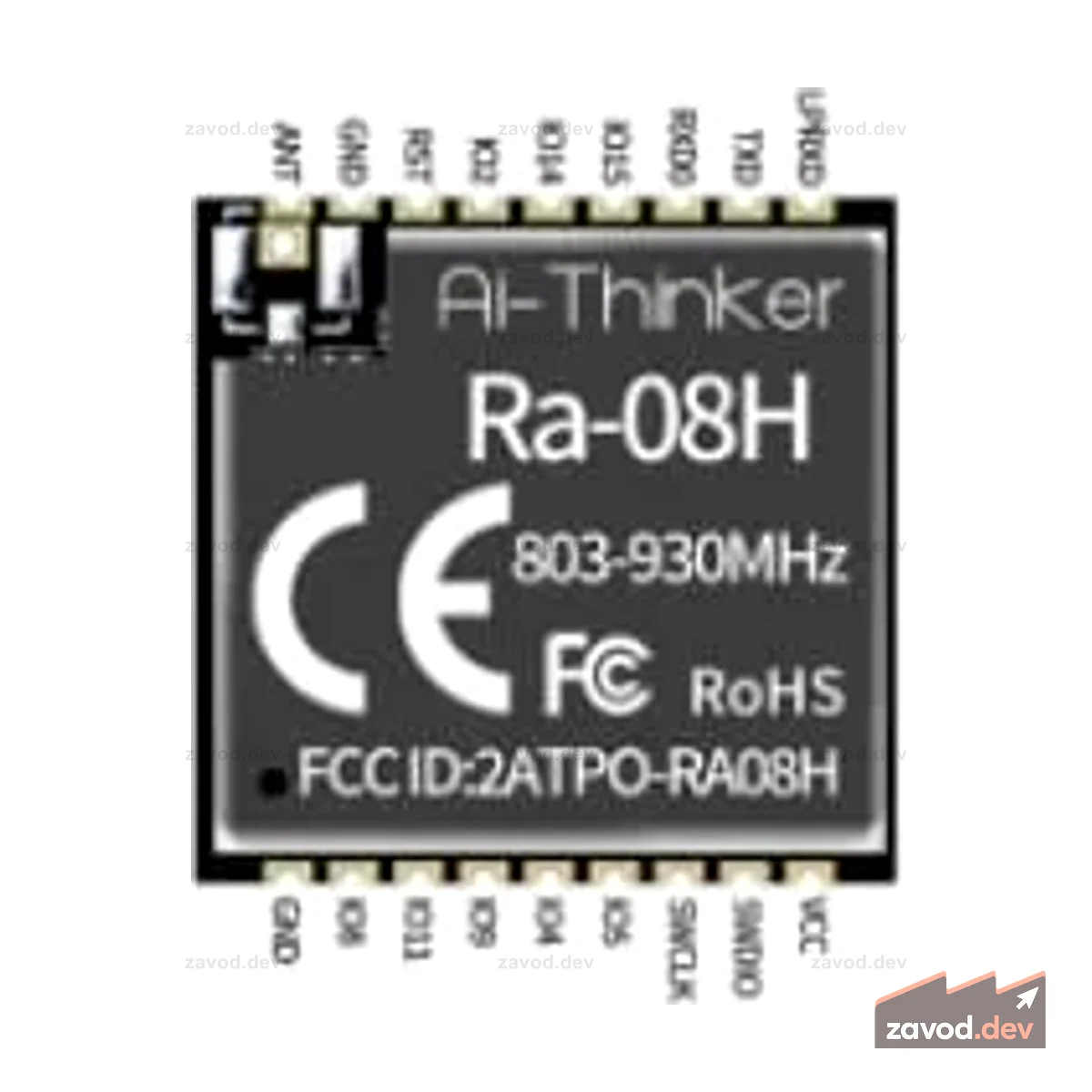 AI-Thinker Ra-08H (868 МГц) (750 катушек)