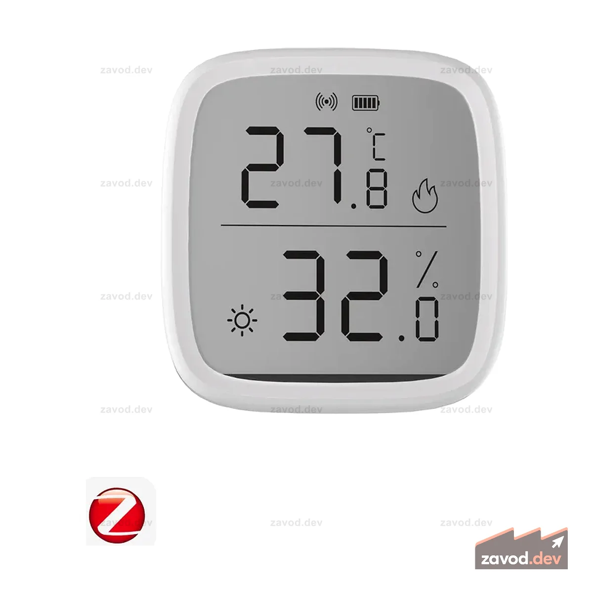 Sonoff Zigbee ЖК-умный датчик температуры и влажности