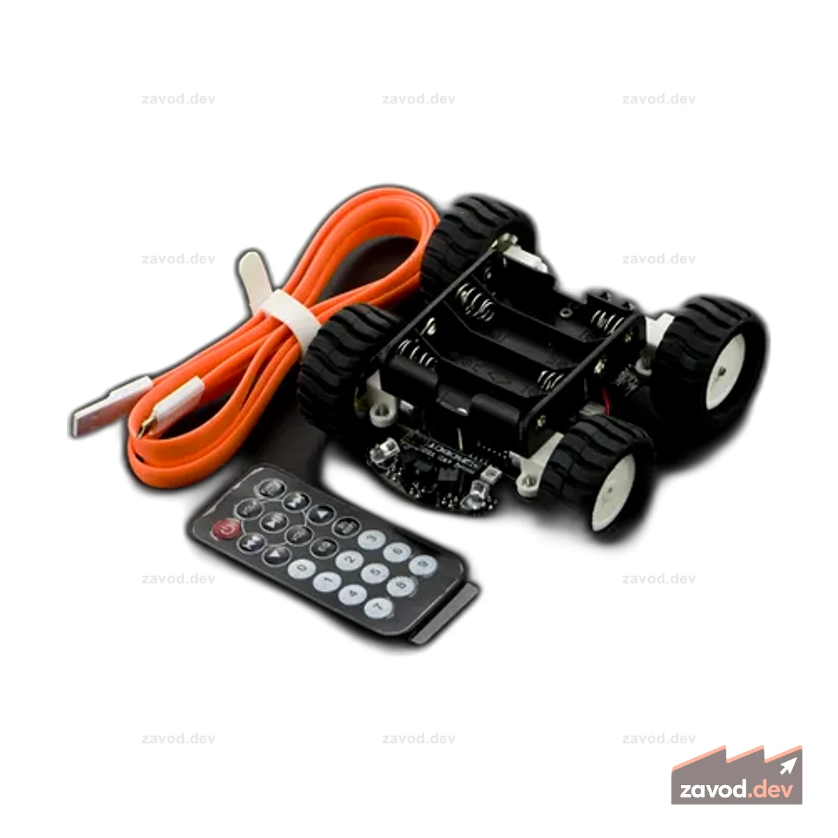 4WD MiniQ Robot V2.0 (Совместимость с Arduino) (Снято с производства)