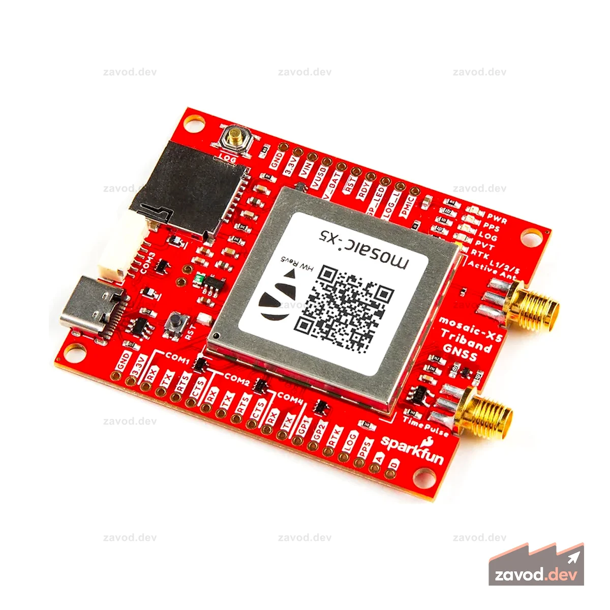 SparkFun Triband GNSS RTK Breakout - мозаика-X5