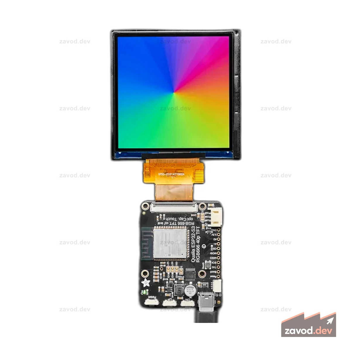 Квадратный RGB TTL TFT-дисплей — 3,4 дюйма, 480x480 без сенсорного экрана — TL034WVS05-B1477A