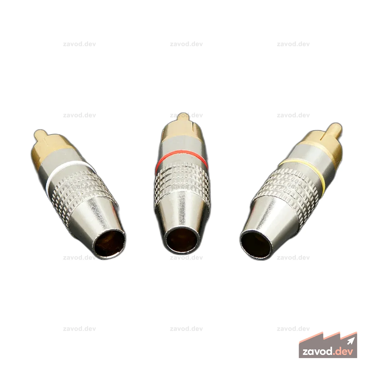 Разъем RCA своими руками — 3 шт.