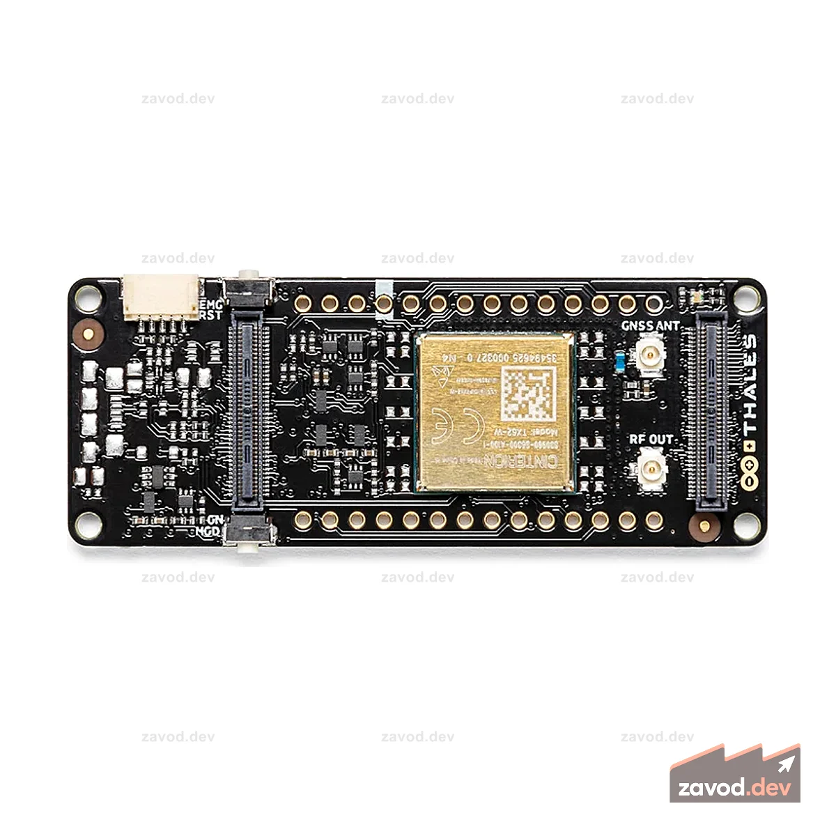 Portenta CAT.M1/NB IoT GNSS-экран