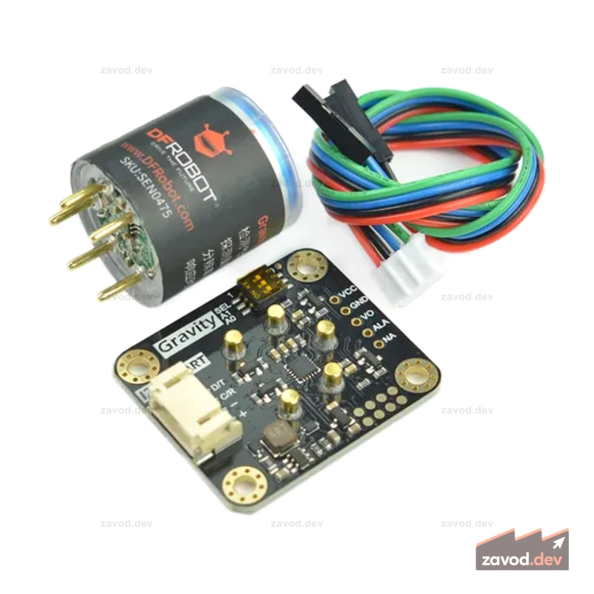 Гравитация: ВЧ датчик (калиброванный) - I2C и UART