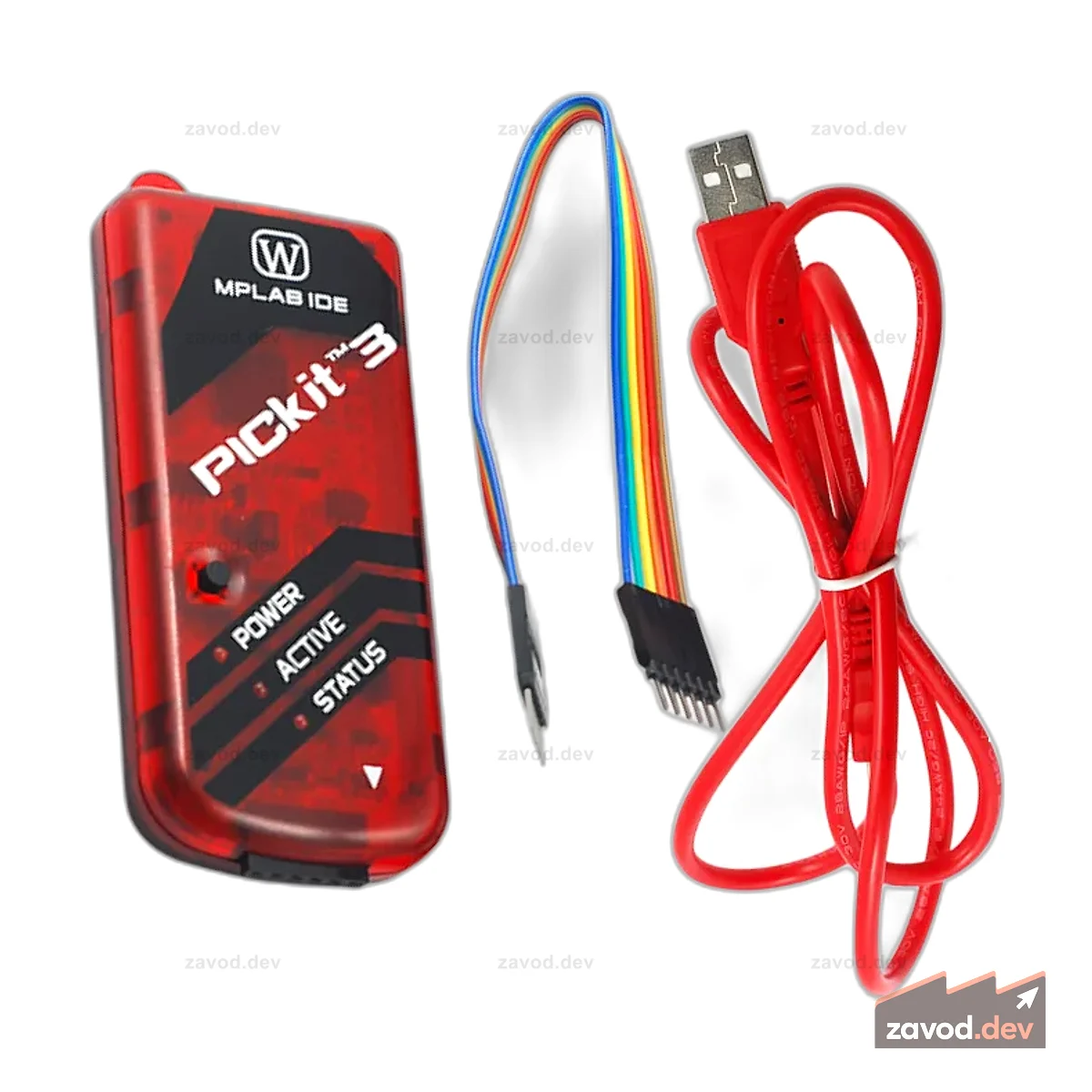 PICkit3 USB-отладчик, программатор, эмулятор контроллера, макетная плата