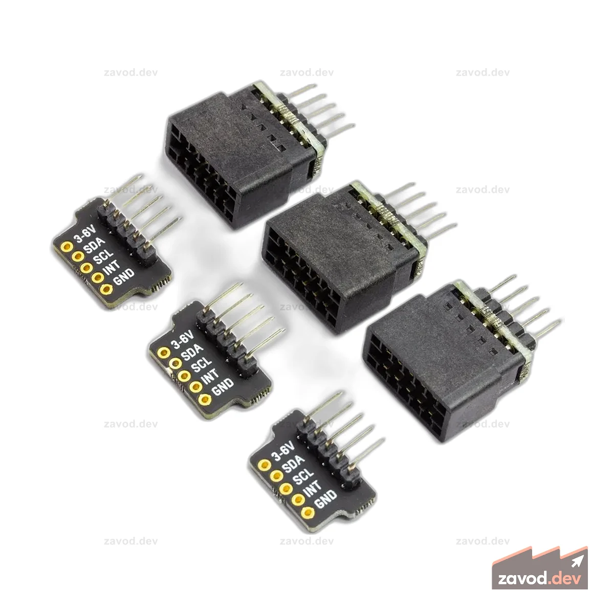 Комплект удлинителей для сада Pimoroni Breakout (3 пары)