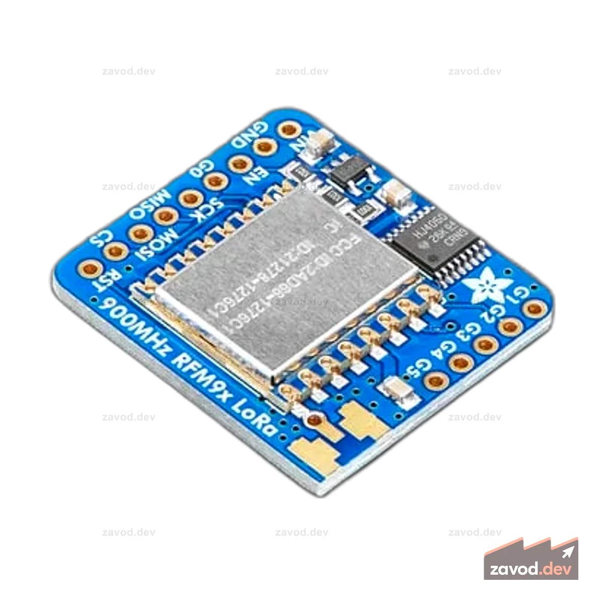 Радиоприемопередатчик Adafruit RFM95W LoRa — 868 или 915 МГц