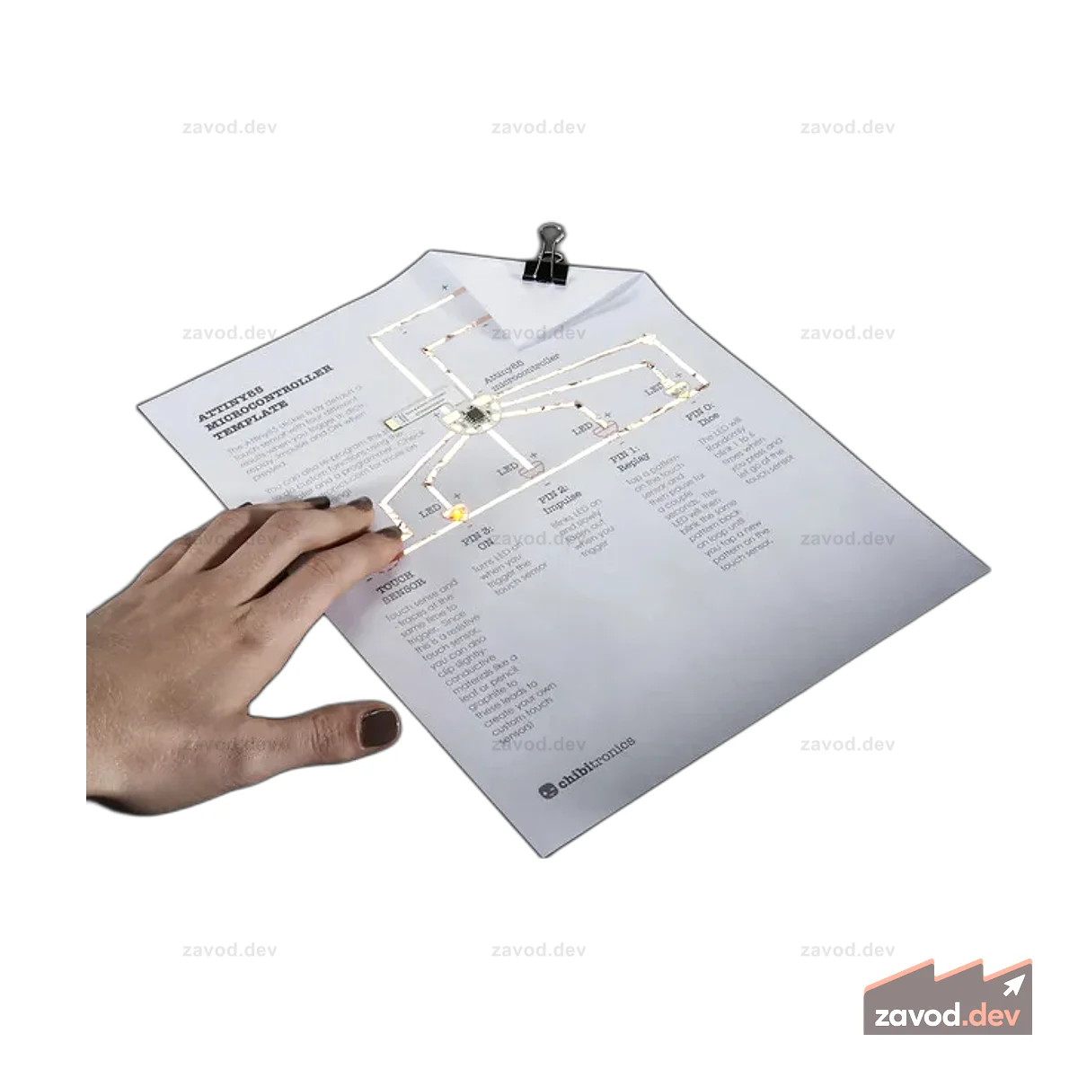 Дополнительный пакет датчиков Chibitronics