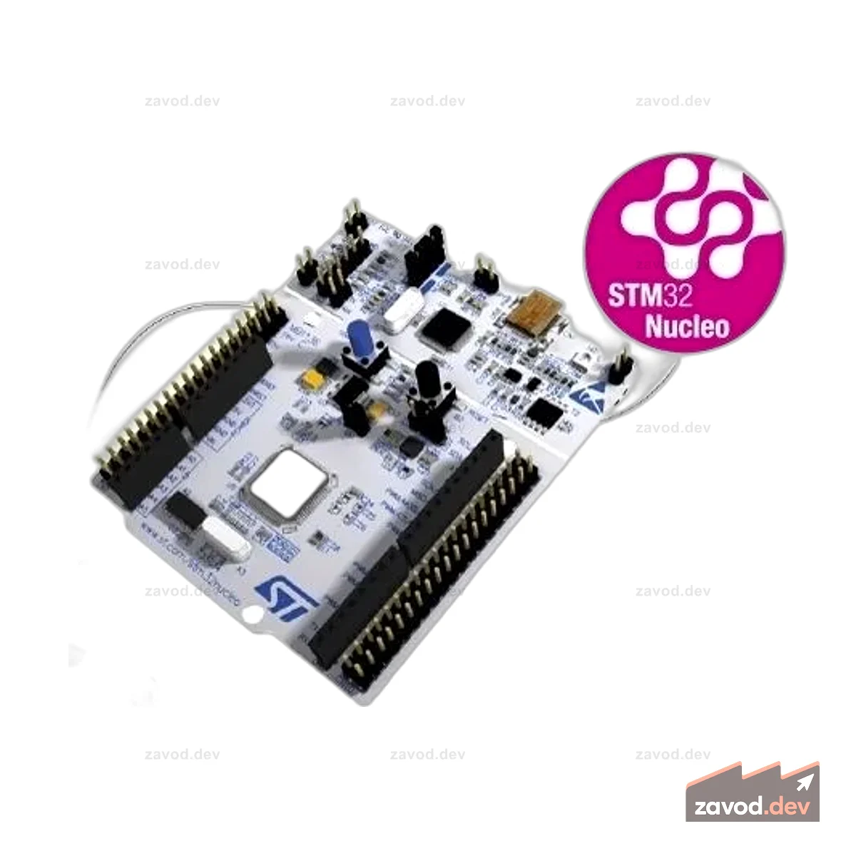 Плата разработки STM32 Nucleo для серии STM32 F4 - с микроконтроллером STM32F401RE, поддерживает Arduino