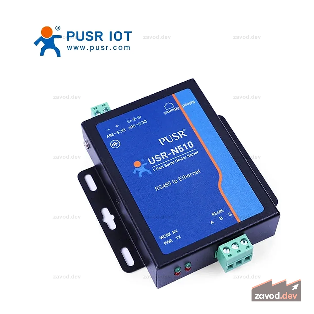 USR-N510 H7-4 Промышленный 1-портовый преобразователь RS485 или Ethernet