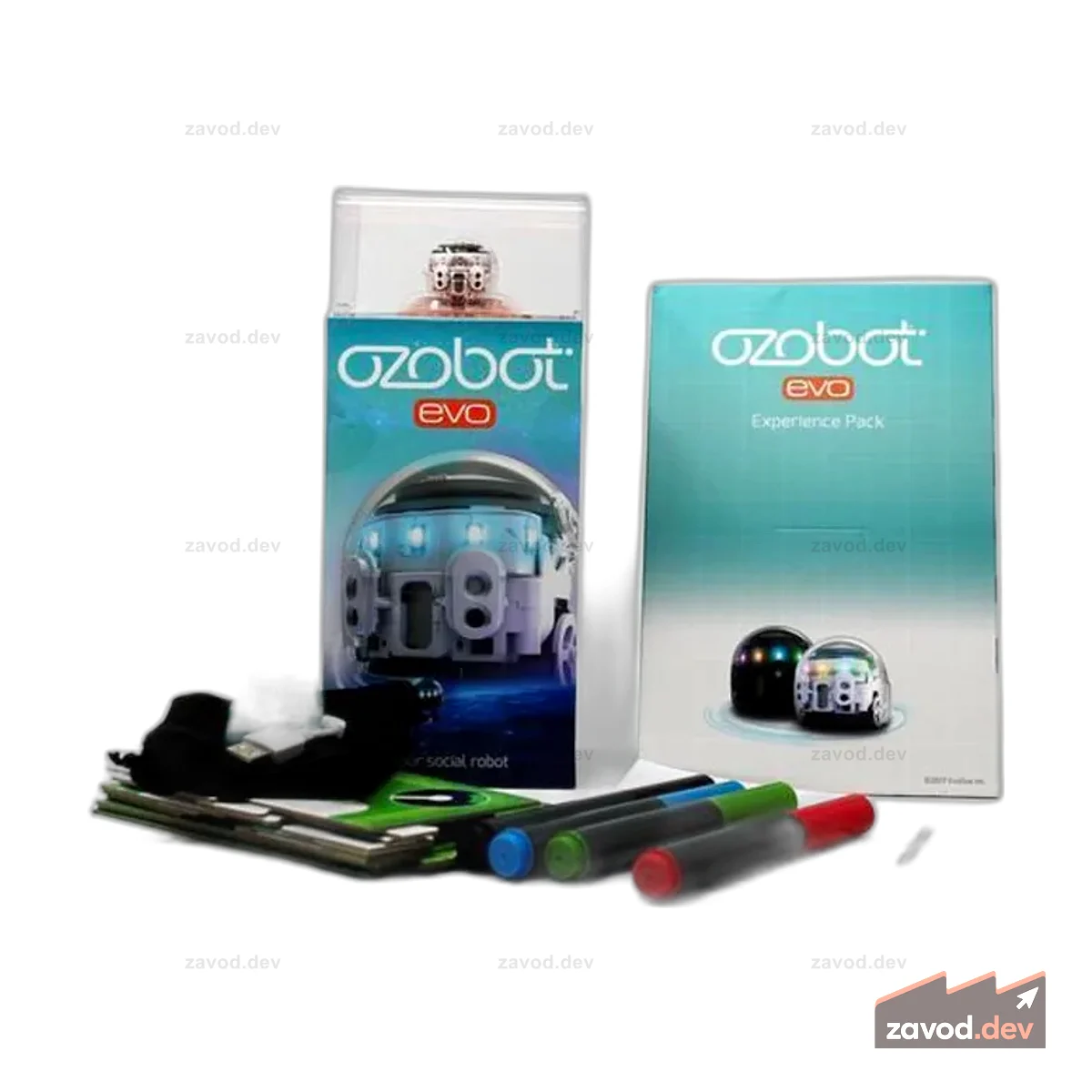 Стартовый пакет Ozobot EVO - Титановый черный