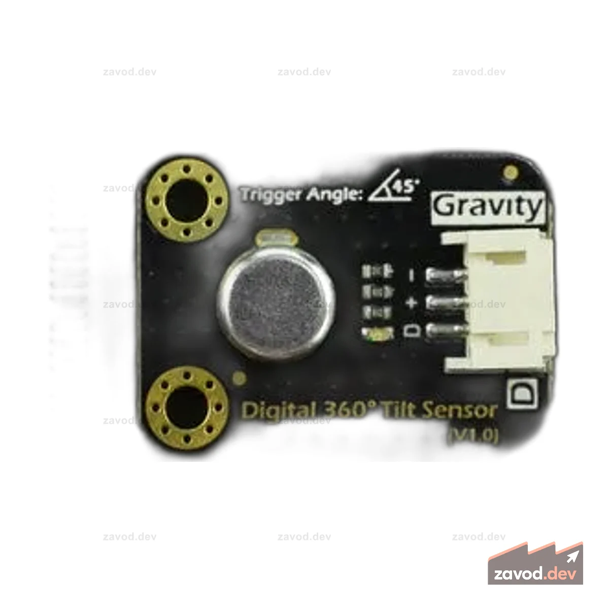 Gravity: Цифровой датчик наклона на 360° для Arduino