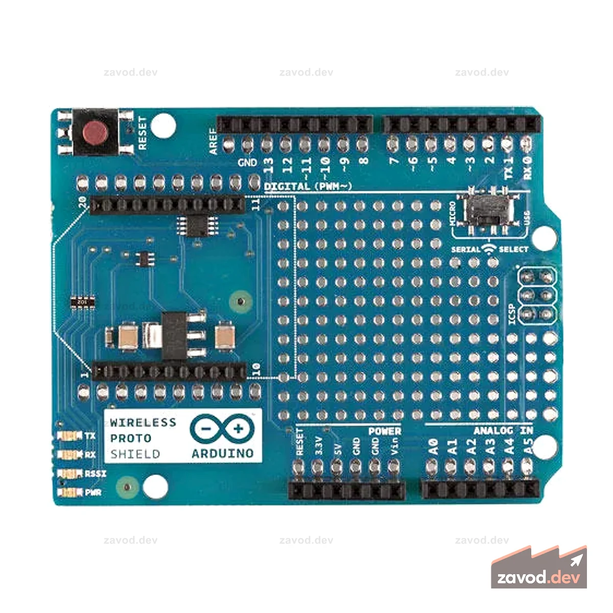 Беспроводной прото-шилд Arduino(Снято с производства)