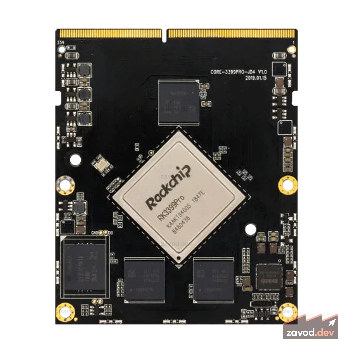 Система Core-3399Pro-JD4 на модуле
