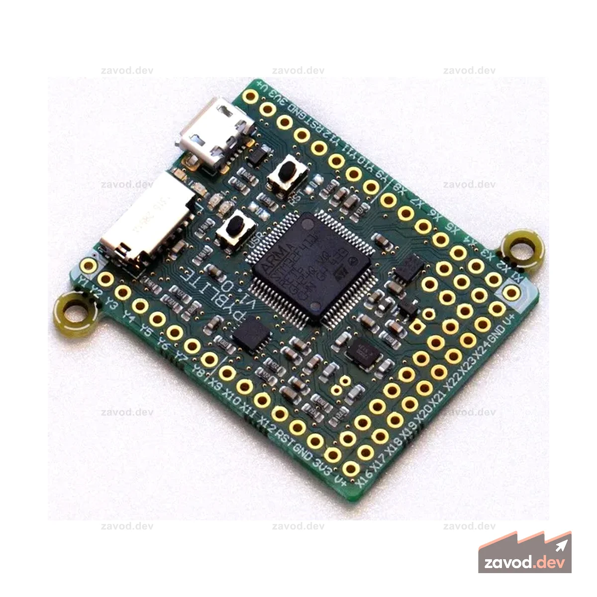 MicroPython pyboard lite v1.0 с акселерометром