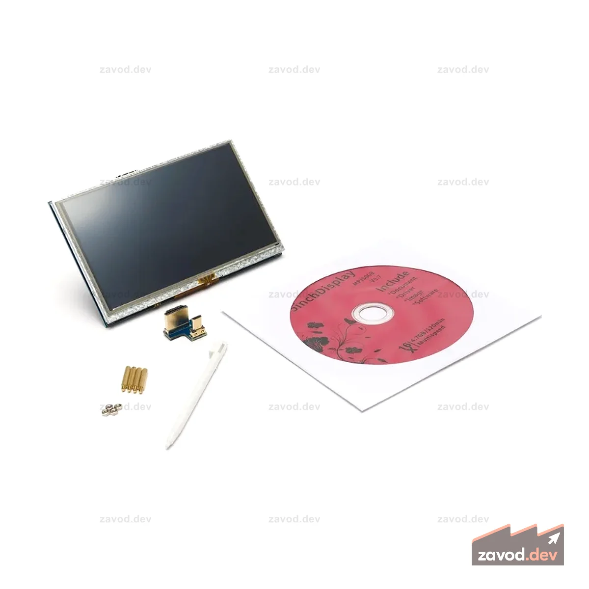 5-дюймовый сенсорный ЖК-экран HDMI для Raspberry Pi 4