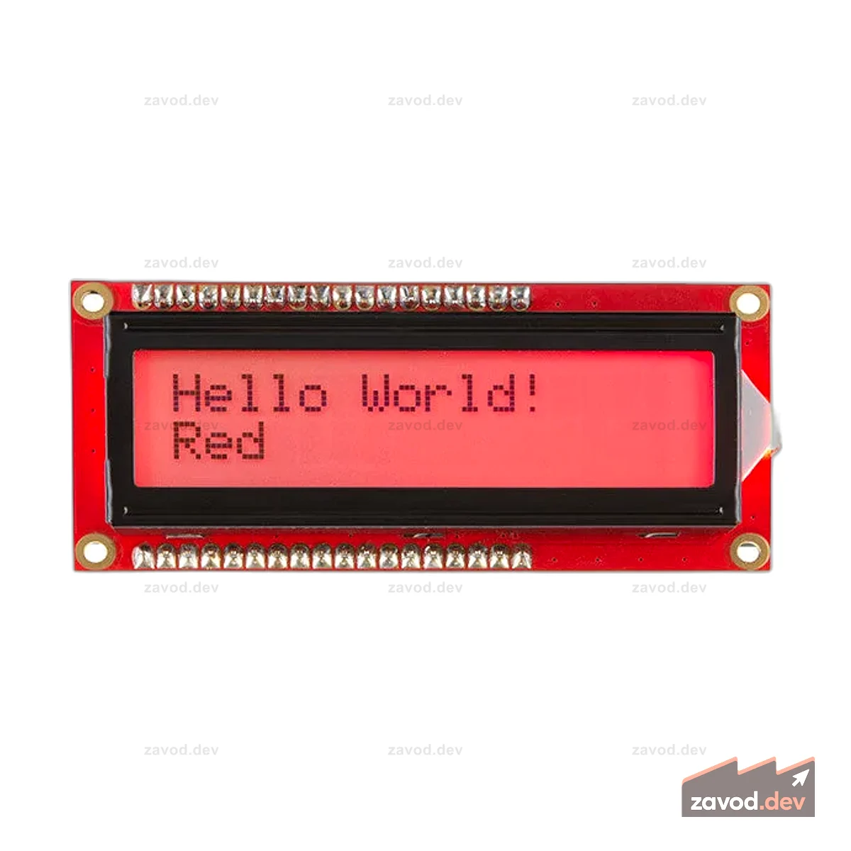 Базовый ЖК-дисплей 16x2 символов - RGB подсветка 5В