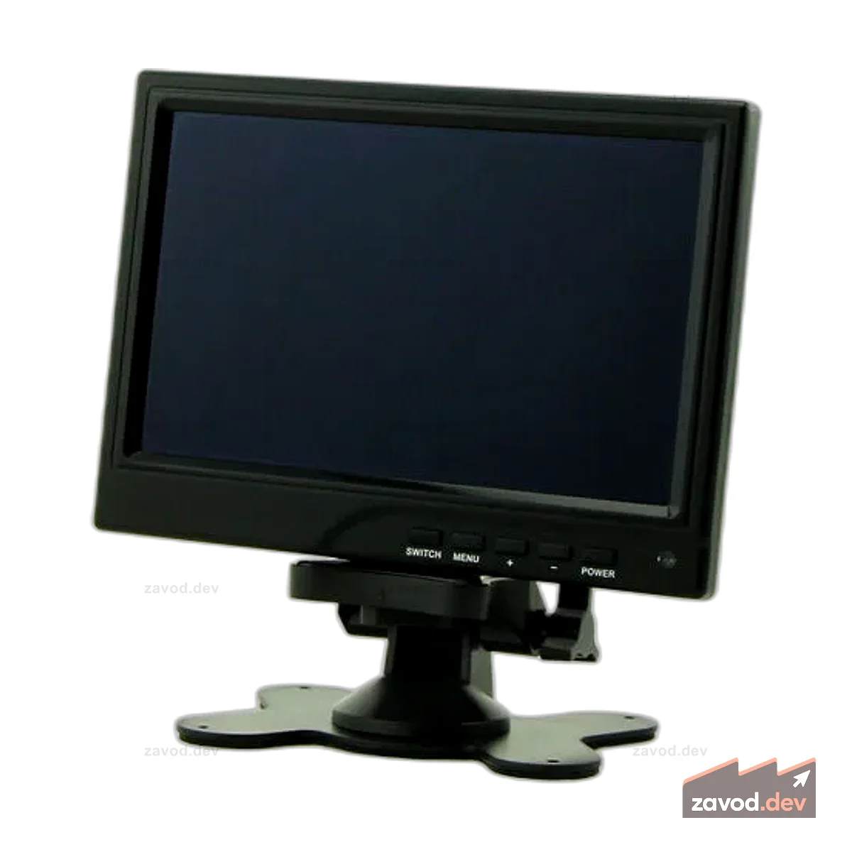 7-диагональный - IPS-дисплей 1280x800 HDMI, VGA, NTSC и PAL