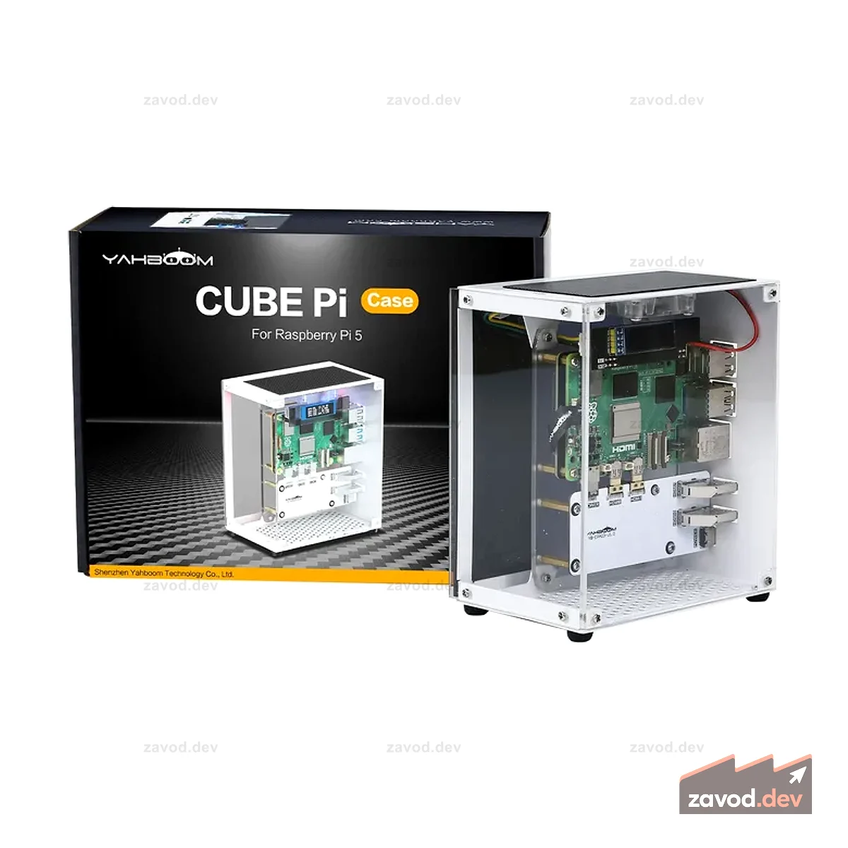 Защитный чехол CUBE Pi для Raspberry Pi 5