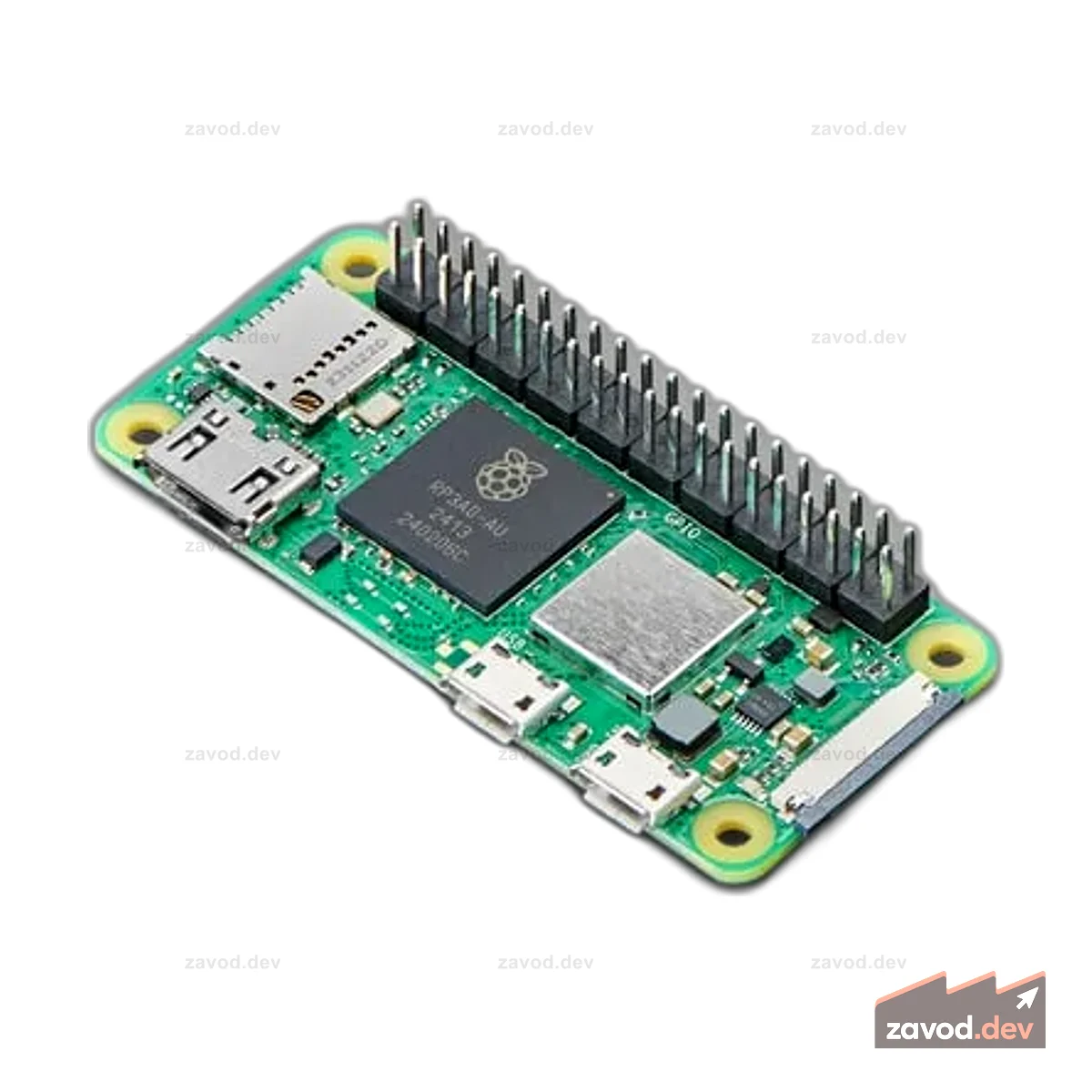 Raspberry Pi Zero 2W с разъемом