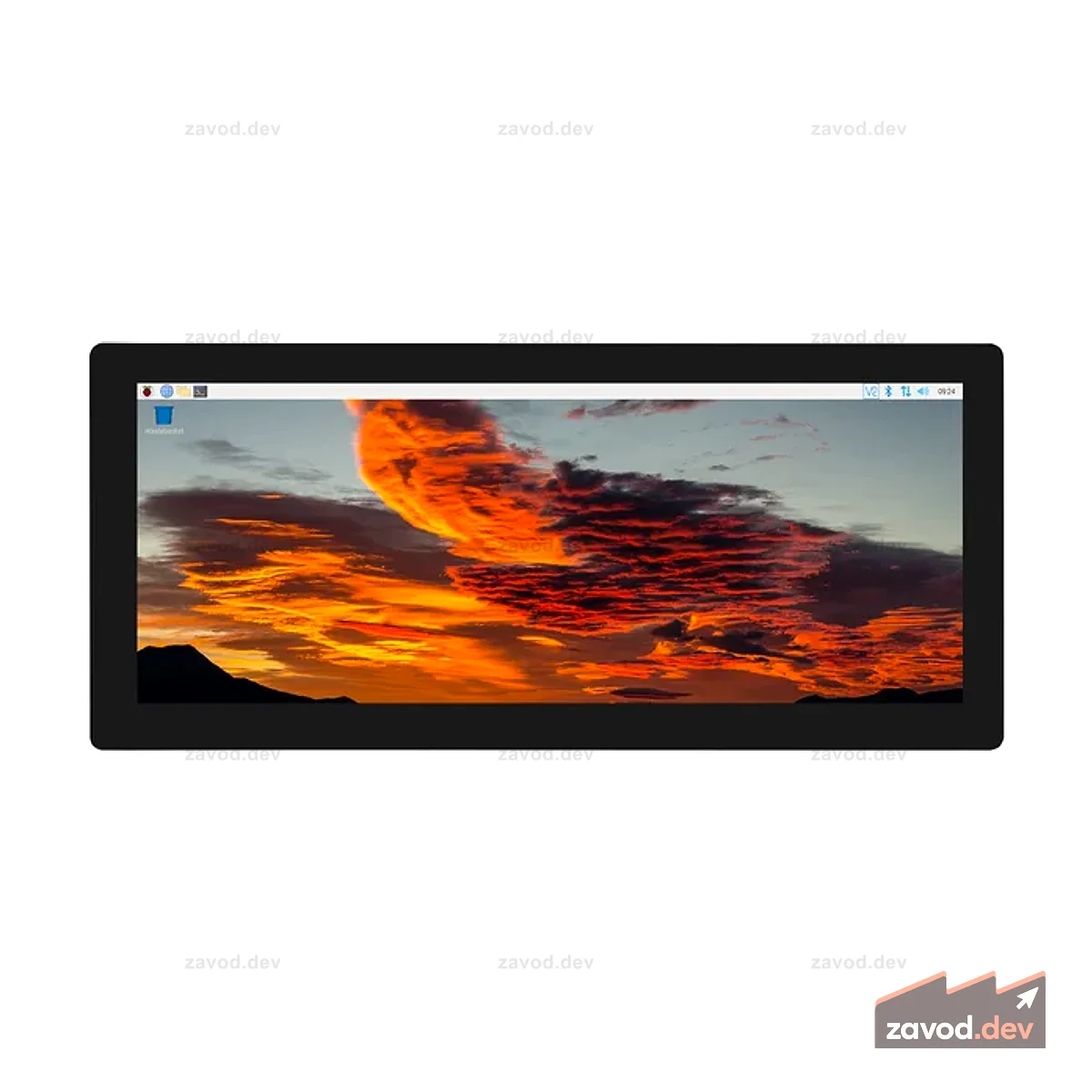 12,3-дюймовый емкостный сенсорный ЖК-дисплей IPS — 1920x720, HDMI, закаленное стекло