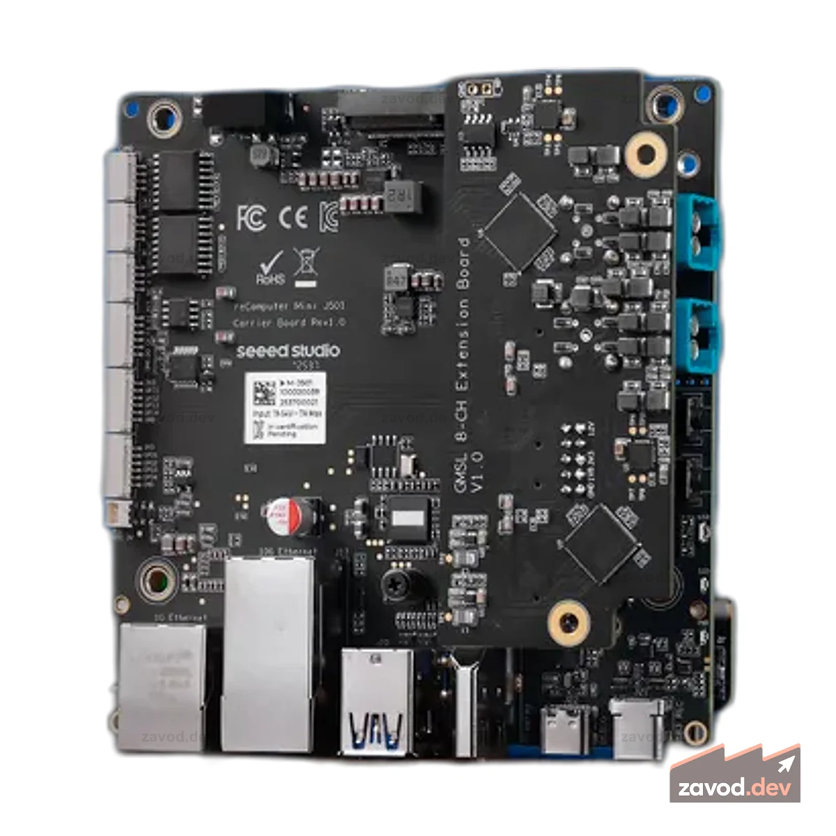 Несущая плата reComputer Mini J501 для Jetson AGX Orin™ с расширением GMSL