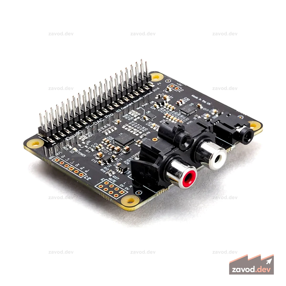 Raspberry Pi IQAudio ЦАП Pro