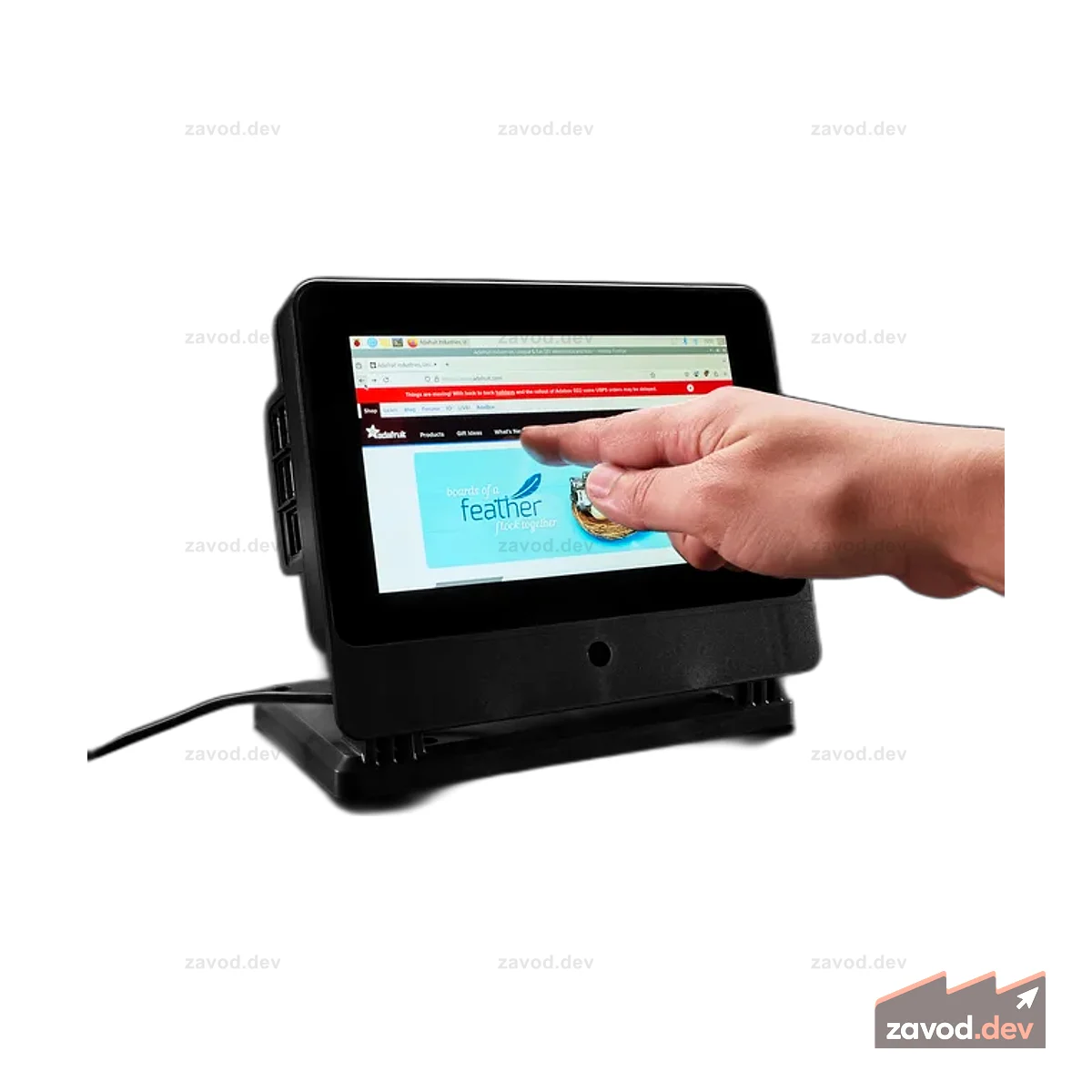 SmartiPi Touch Pro 3 для Raspberry Pi Touch Display 2 — маленький