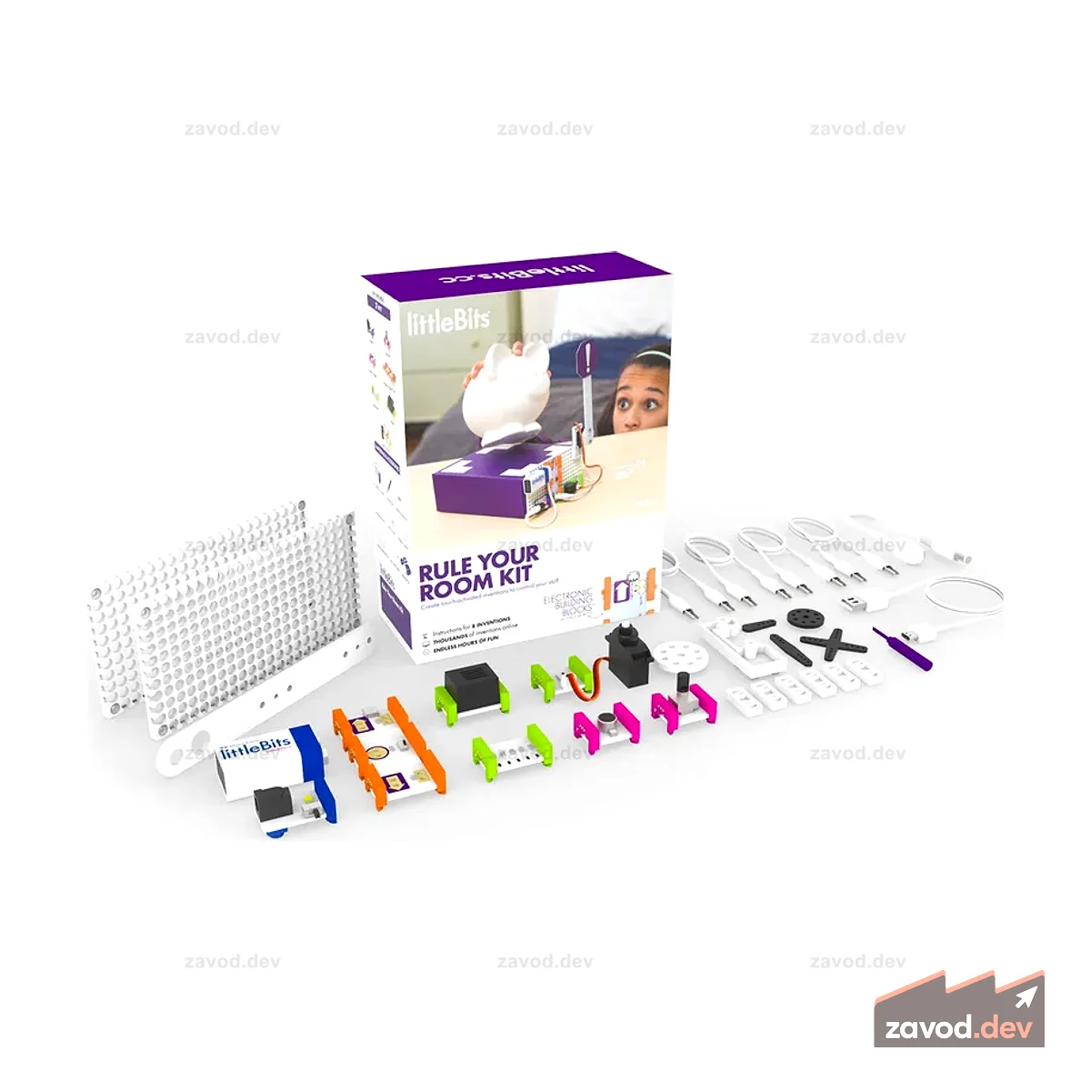 Комплект LittleBits управляет вашей комнатой