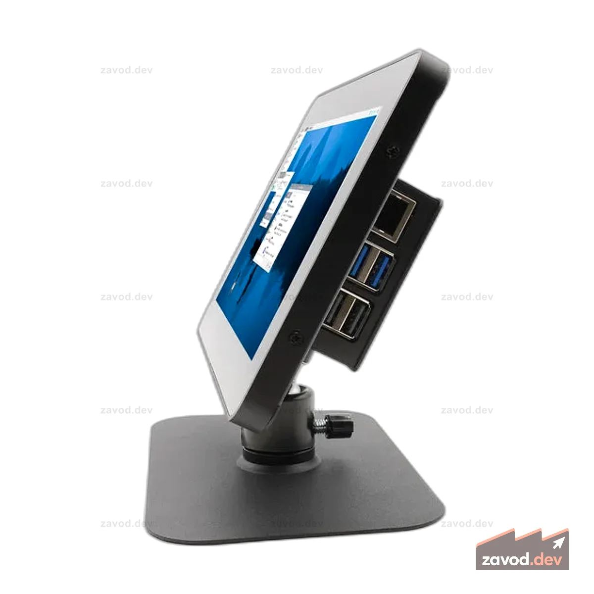 KKSB Подставка для Raspberry Pi Touch Display 2 с чехлом для Raspberry Pi 5