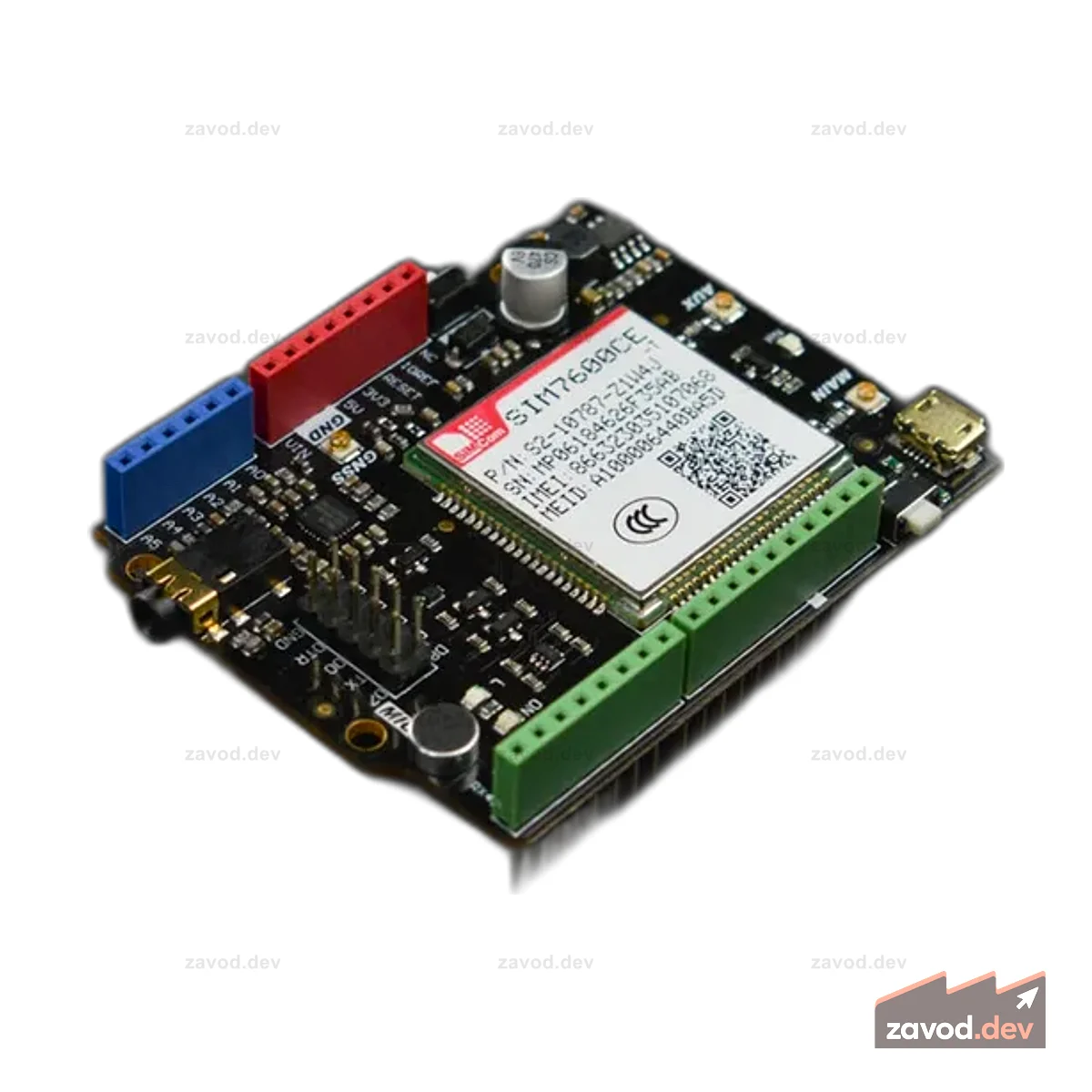 SIM7600CE-T 4G(LTE) Экран для Arduino