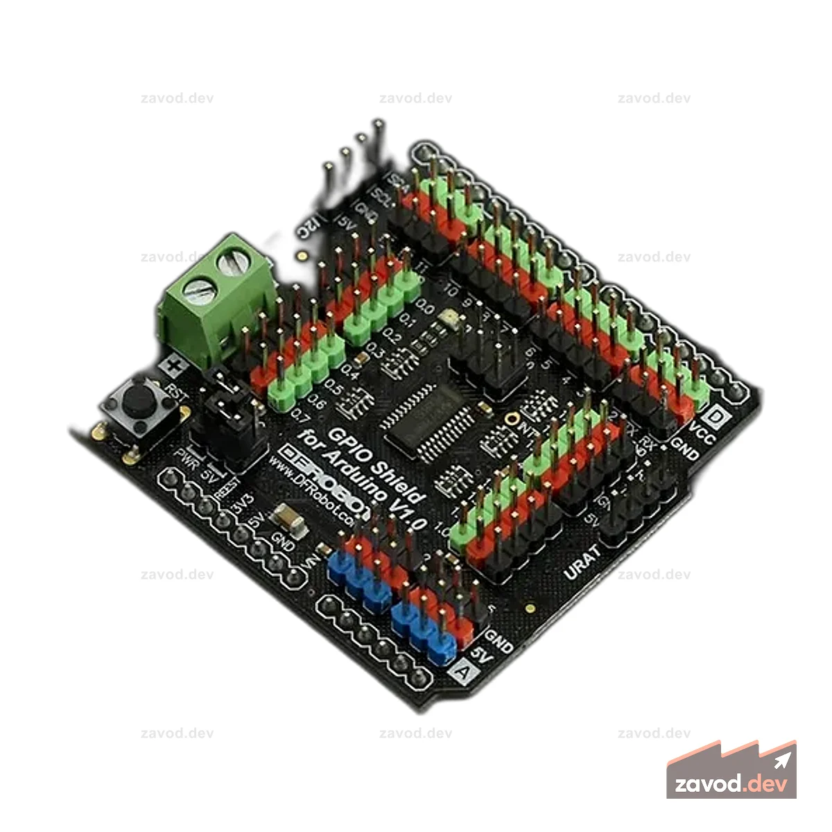 Gravity: GPIO Shield для Arduino (Снято с производства)