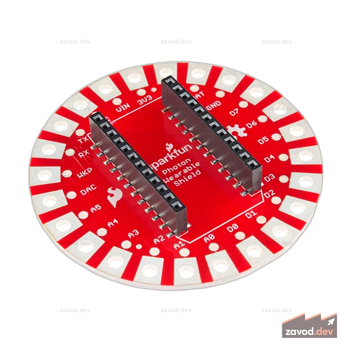 Носимый щит SparkFun Photon