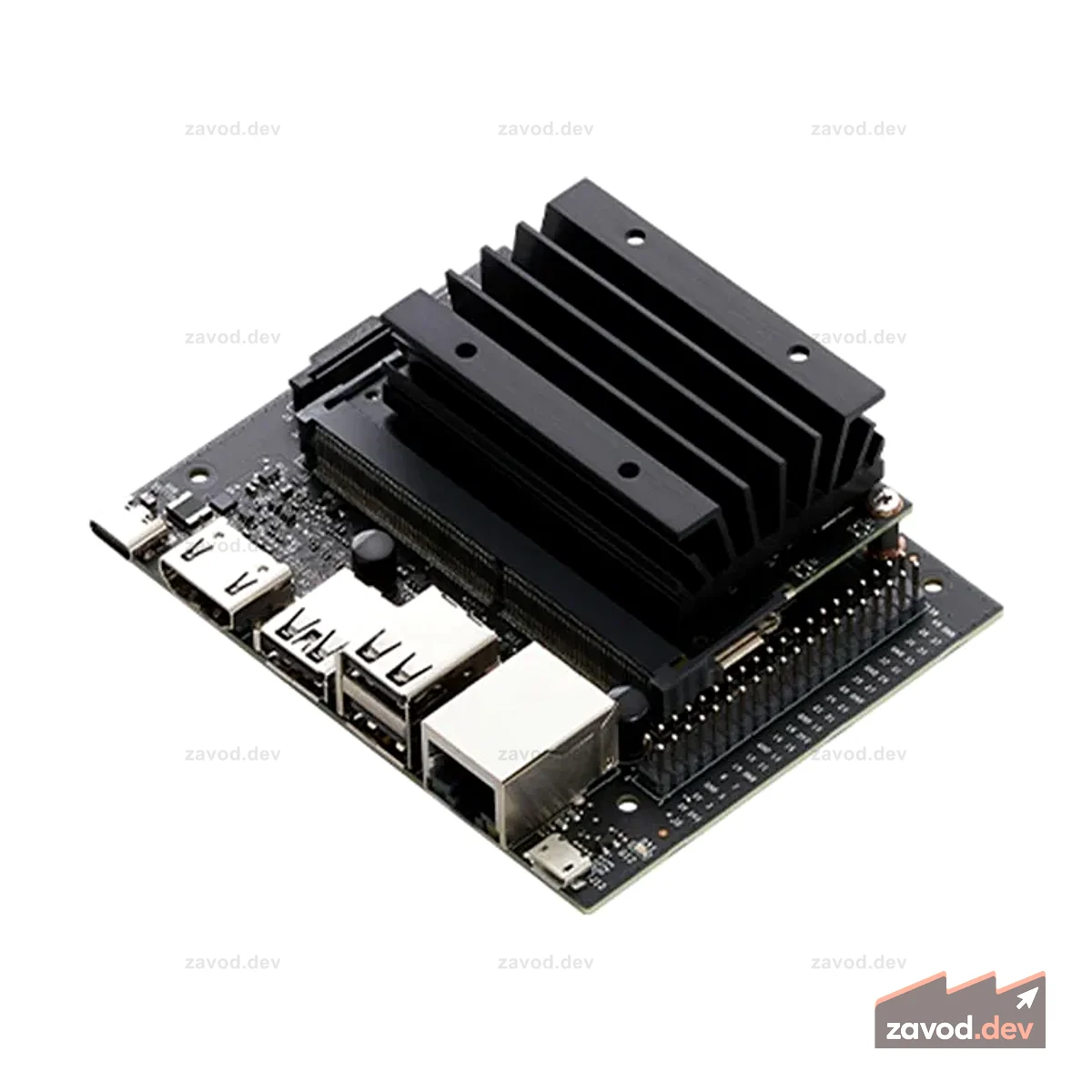 Комплект разработчика NVIDIA Jetson Nano 2 ГБ