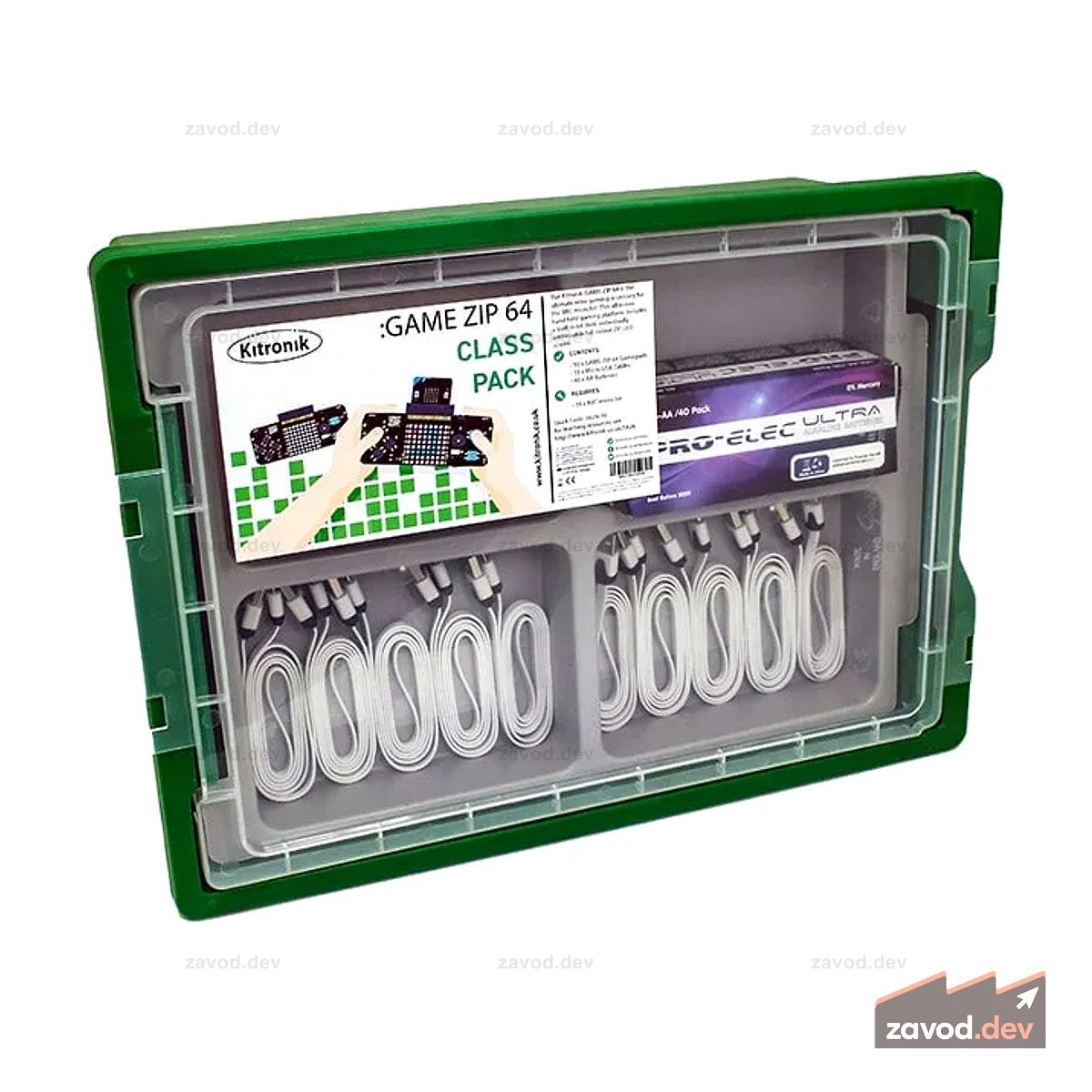 Kitronik GAME ZIP 64 для BBC micro:bit Classroom Pack