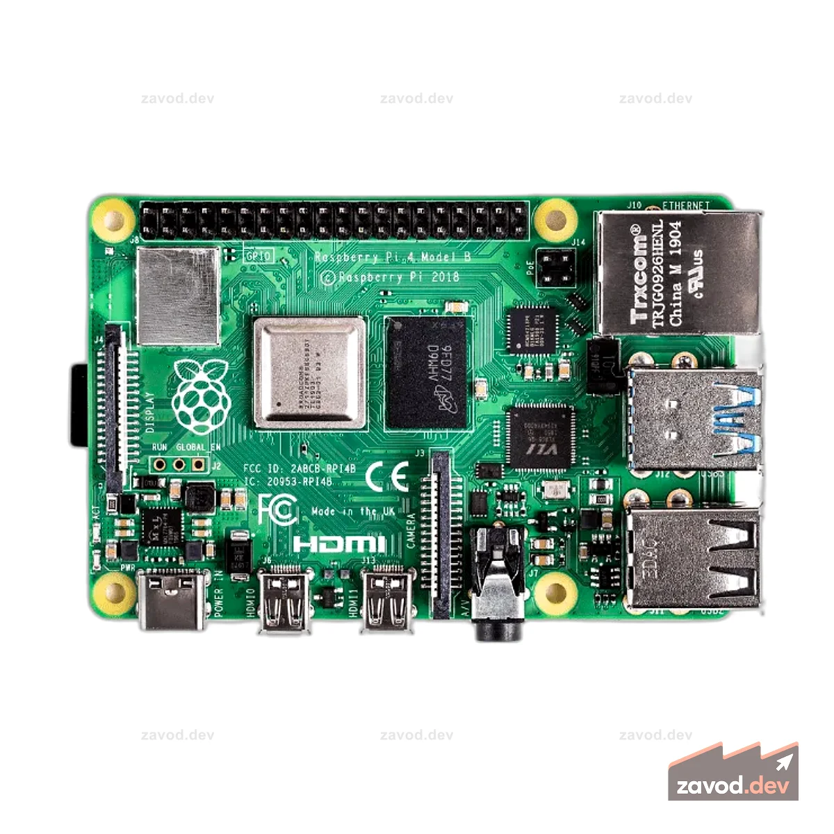 Raspberry Pi 4 Модель B 2 ГБ ОЗУ