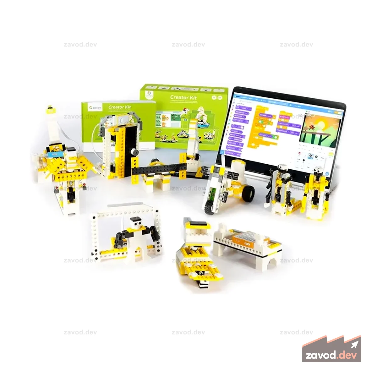 Elecrow - Набор Crowbits-Creator на базе Arduino, STEM-игрушка 12-в-1 для детей