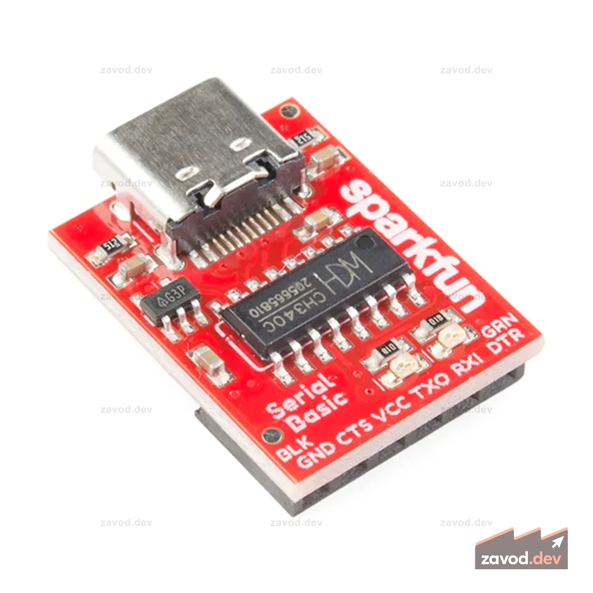 SparkFun Serial Basic Breakout — CH340C и USB-C